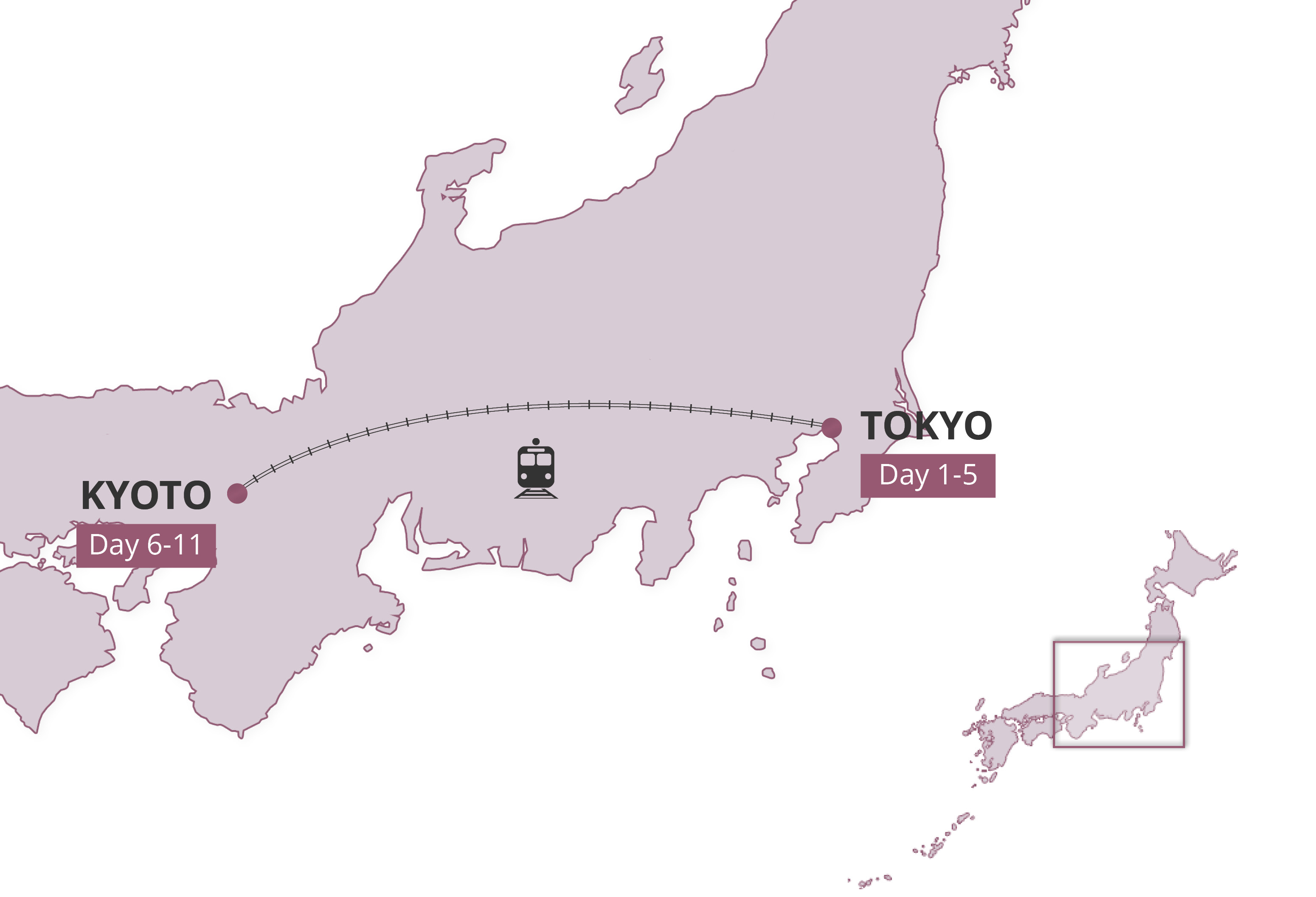 Map for Zen & Now Family Holiday