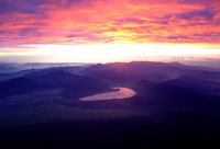 Spectacular sunrises from the summit of Mt. Fuji