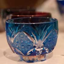 Kiriko glass cutting Image