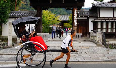 Arashiyama rickshaw