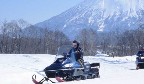 Snowmobiling